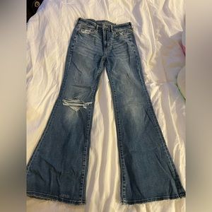 american eagle flare jeans